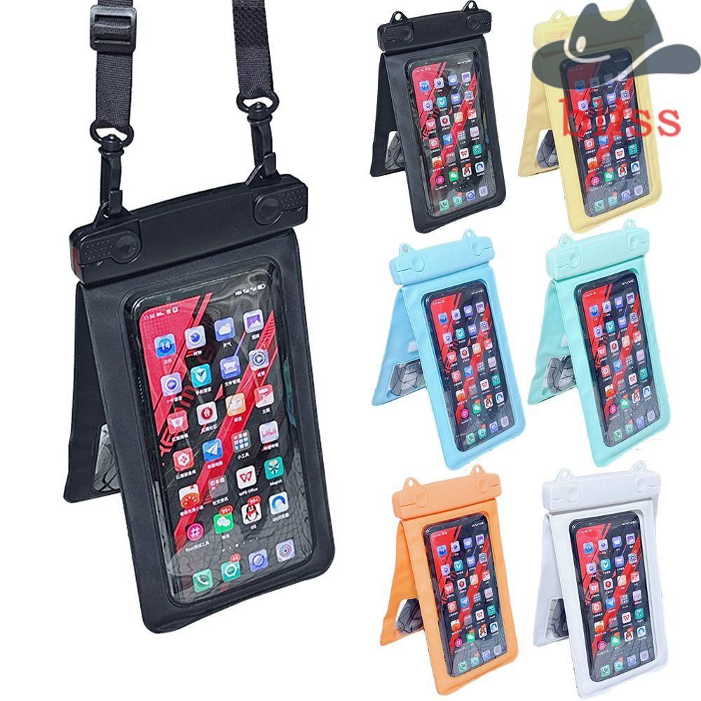 BLISS กระเป๋าเก็บโทรศัพท์มือถือใต้น้ํา, IP68 กันน้ํากระเป๋าคู่กันน้ําโทรศัพท์,เทศกาลสงกรานต์หน้าจอสั