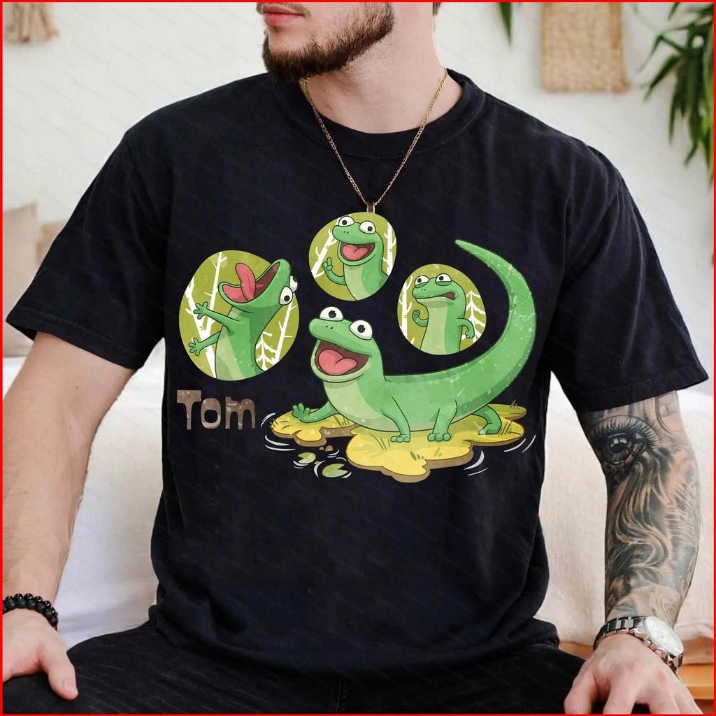 BS1 Retro Tom the Lizard Hoppers 2026 การ์ตูนเสื้อยืดสัตว์ Kingdom Trip ชุดของขวัญสําหรับเด็ก SB1