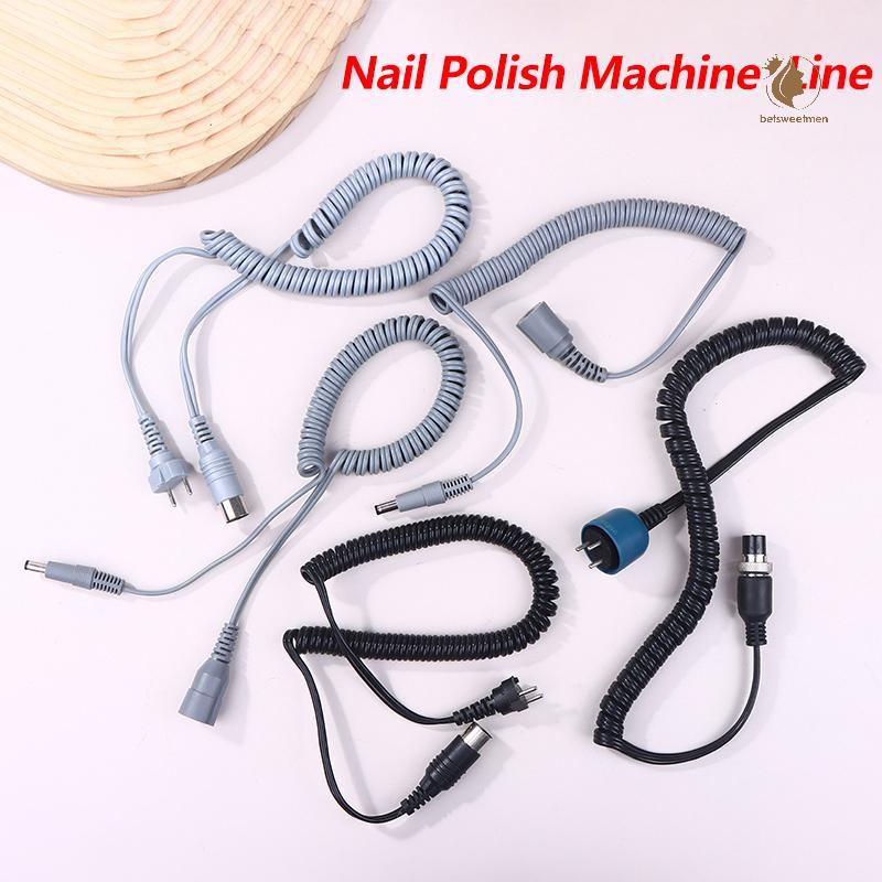 [PE] 1 ชิ้นเล็บ Handpiece สายไฟสปริงไฟฟ้าสําหรับ Strong H6 W-168 202B เล็บเครื่องเจาะอุปกรณ์เสริม TH