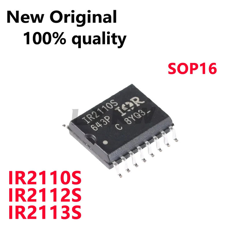 5PCS IR2110S IR2112S IR2113S IR2110STRPBF IR2112STRPBF IR2113STRPBF SOP16 Gate driver ชิปในสต็อก