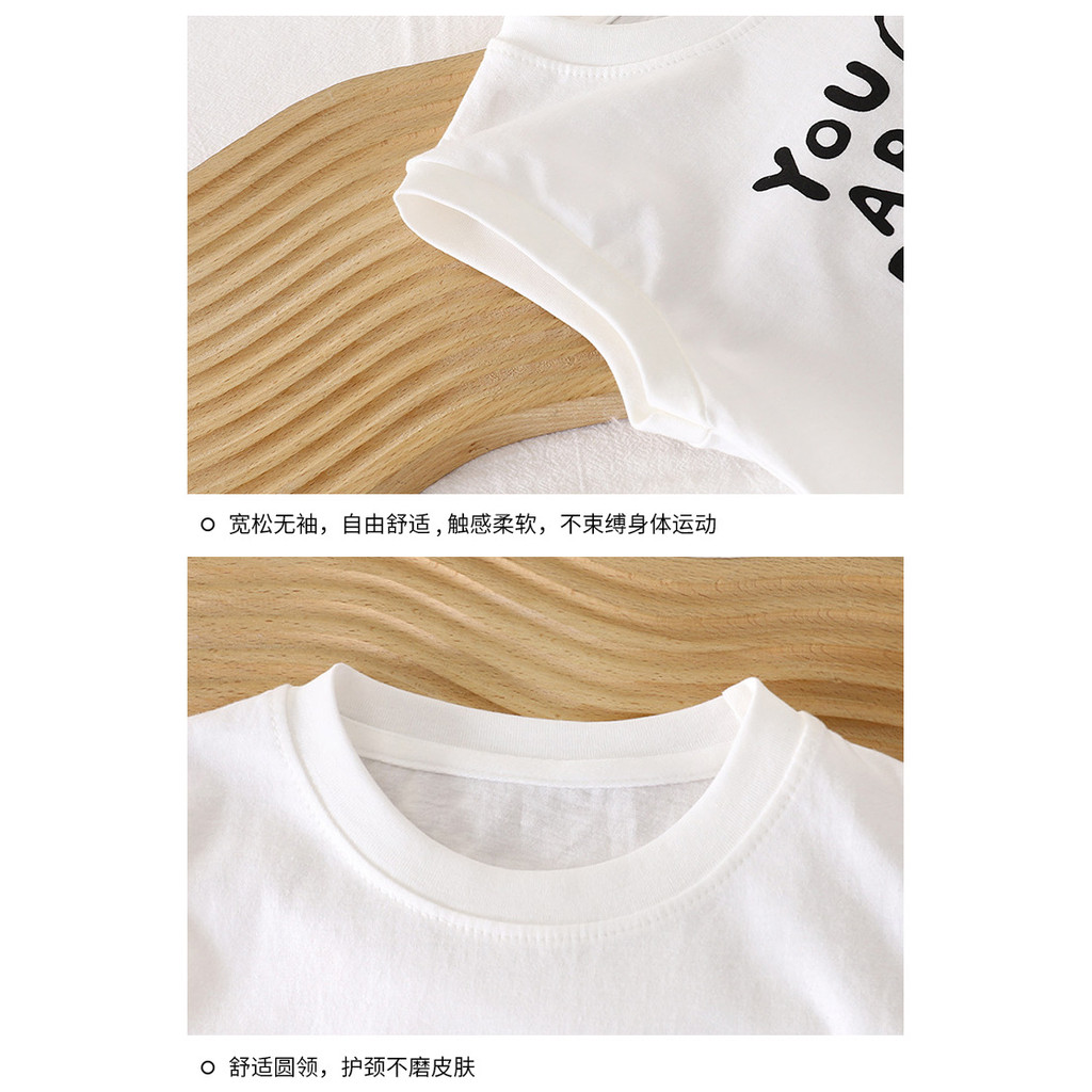 เสื้อกั๊กผ้าฝ้ายแท้ ทรงหลวม แขนกุด สไตล์ฤดูร้อน ราคา ถูกที่สุด ดีลบีเคเค แกลเลอรีภาพที่ 5