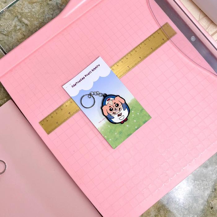 Gantungan Kunci Rubber GMMTV Mascot - พวงกุญแจ Karet lentur berkualitas Thailand Thaienthu - Wesley