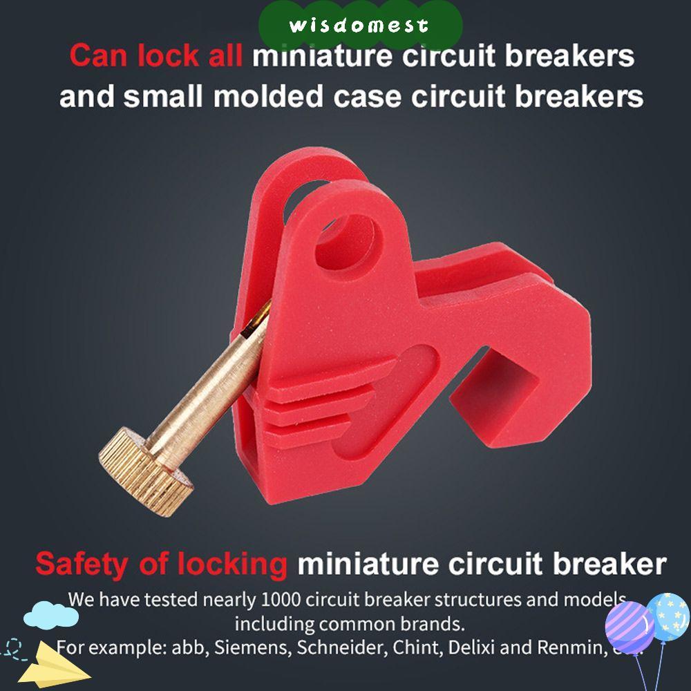 WISDOMEST Lockout Universal Nylon MCB Circuit Breaker Lockout