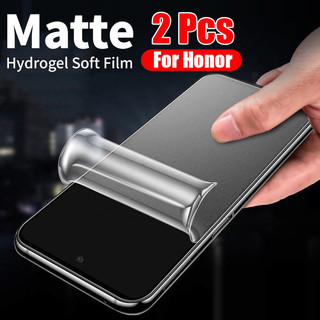 ฟิล์มไฮโดรเจลแบบนิ่มเนื้อด้านสําหรับ HONOR 400 300 200 X9D X9C X9B X8 X8B X7D X7C X7B Magic 7 6 5 4 Pro