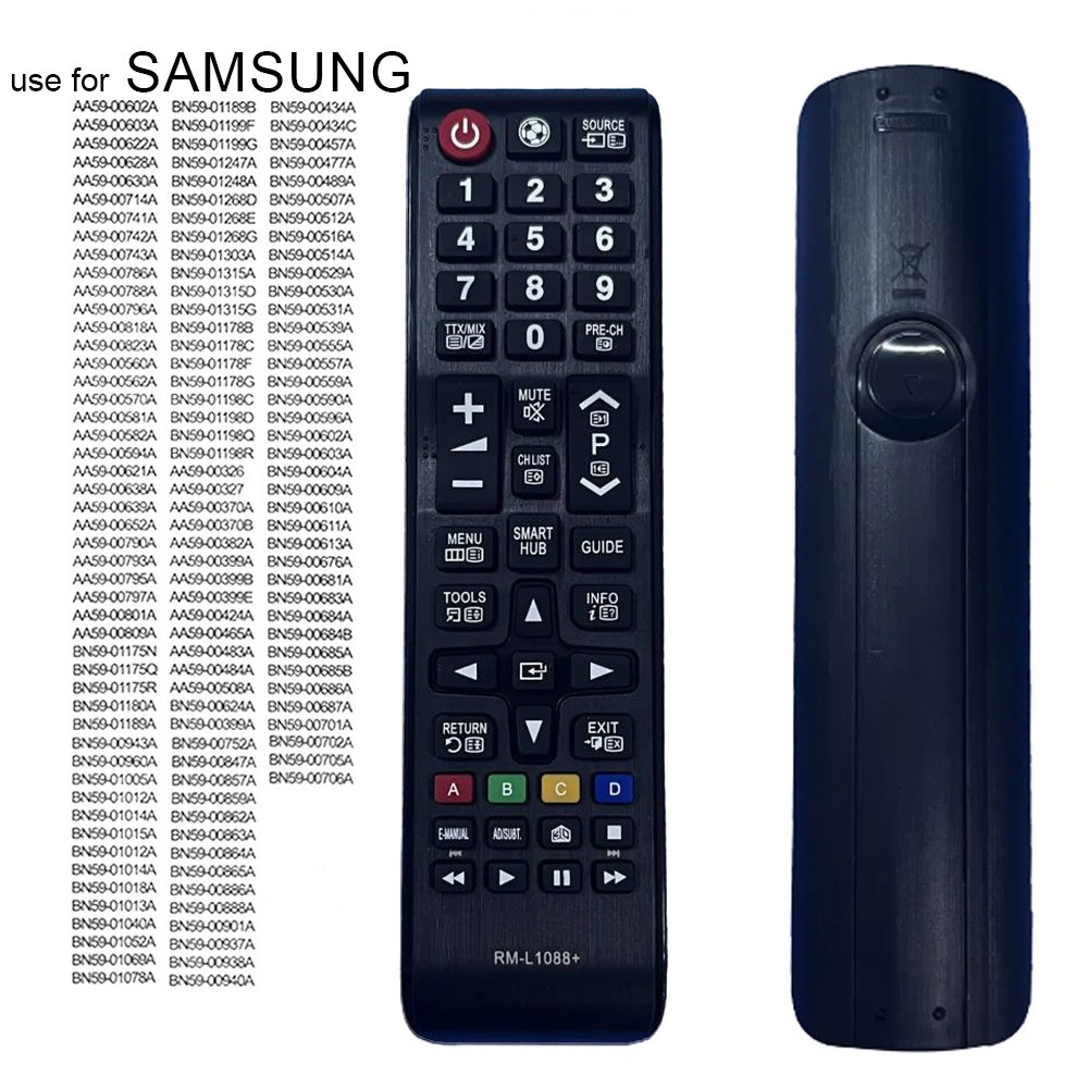รีโมท Remote รีโมททีวี SAMSUNG Smart TV รีโมทคอนโทรล RM-L1088+AA59-0053 BN59-005489 BN59-0058A/B