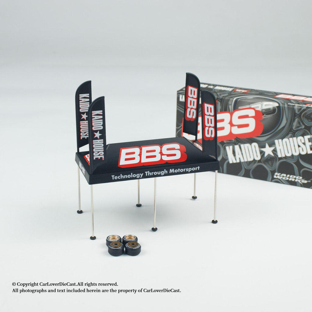 汽车模型[Janheart现货]Kaido House +MINIGT1:64 House BBS 轮 车