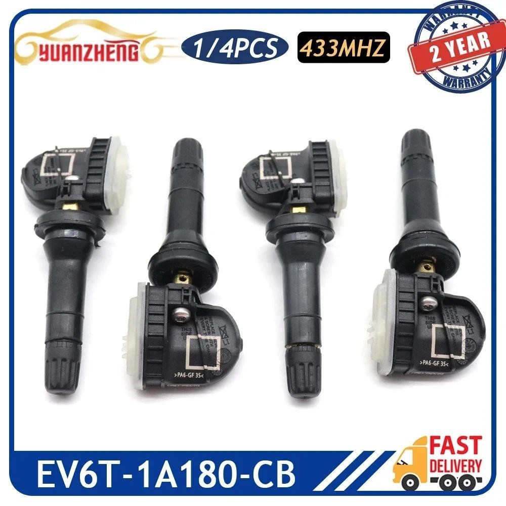 ความดันยาง Sensor EV6T-1A180-CB สําหรับ Ford Ranger Tourneo Connect Courier Transit 433Mhz EV6T-1A18