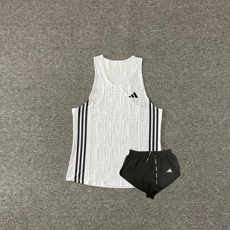 Sports New Vest Track and Field Training Physical Examination Marathon Suit Men's and Women's Competition Running Breathable Quick-Drying Sportswear Y02Q