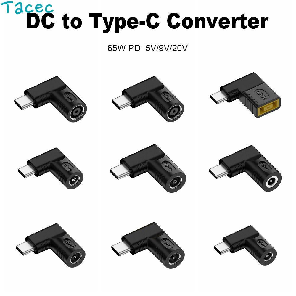 ANAMA DC to Type C Converter USB C Connector ทนทาน 5v 9v 12v PD 65W สําหรับ //