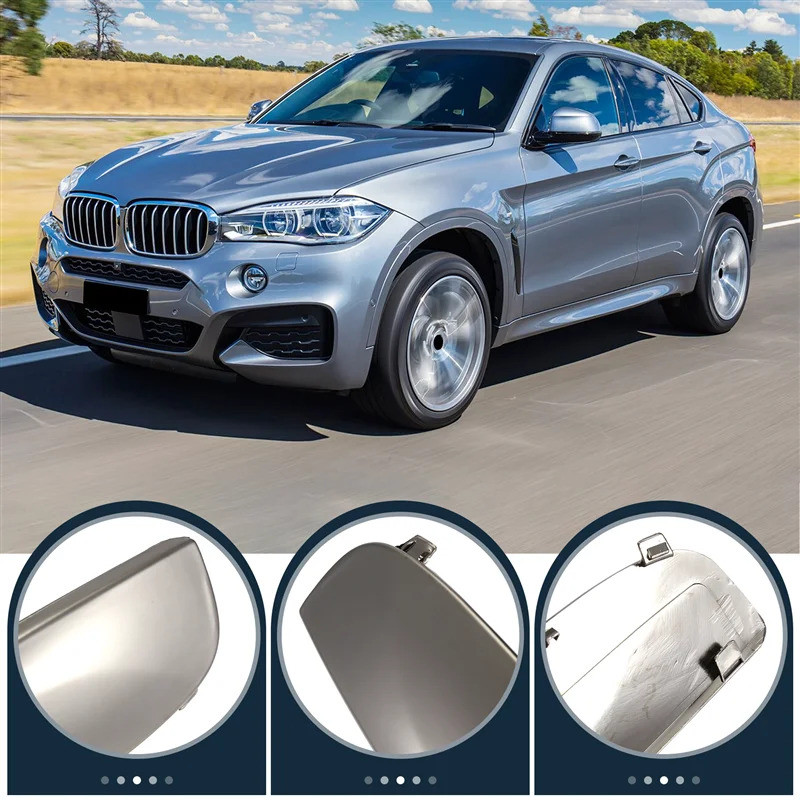 รถท่ออากาศด้านข้างแผง Trim สําหรับ BMW X6 F16 2015-2019 35I 35Ix 5Ix 50Ix ด้านหน้า Fender Vent Decor