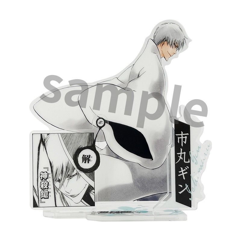 Rukia Kuchiki อะคริลิค BLEACH รูปอะนิเมะพวงกุญแจสินค้าคอลเลกชันตกแต่งโต๊ะ Accesorios Ichigo Kurosaki