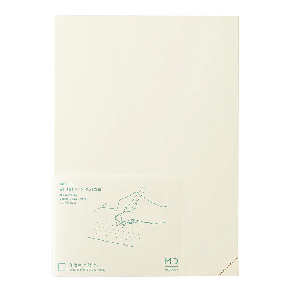 MD Notebook A5 Codex 1 วัน 1 หน้า Dot Grid B
