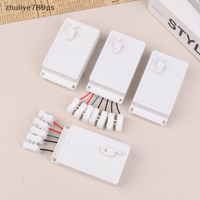 Zhuliye789ps] LED String Dimmer EK-04 2/4-Way 8 Function Knob/Solder-Free Type Push Button Type Ligh