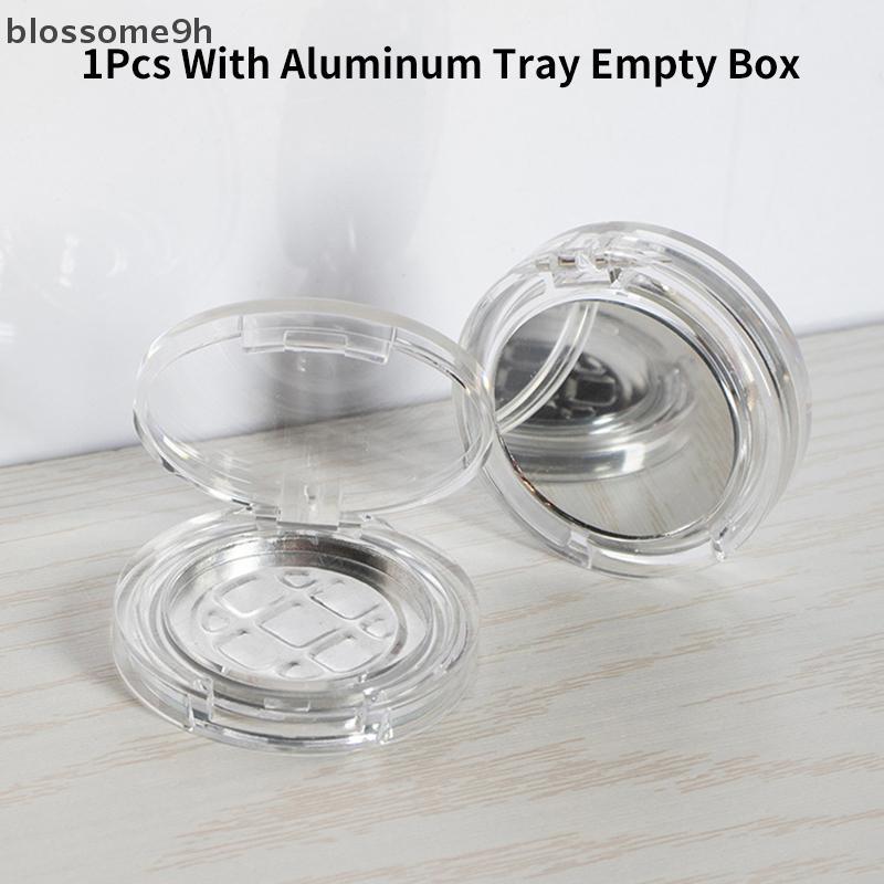 Blossome9h 2.5g Empty Single Slot Eyeshadow Palette Blush กล่องเครื่องสําอางแบบพกพาแต่งหน้าคอนเทนเนอ