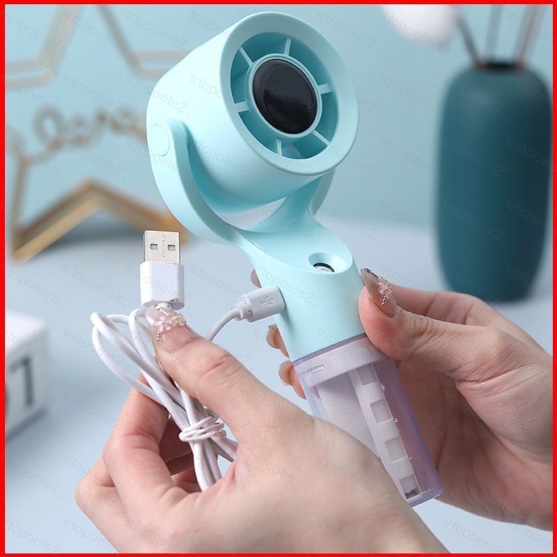 พัดลมสเปรย์ความชื้นพกพา Turbo Cool Mist สำหรับใช้งานได้ทุกที่