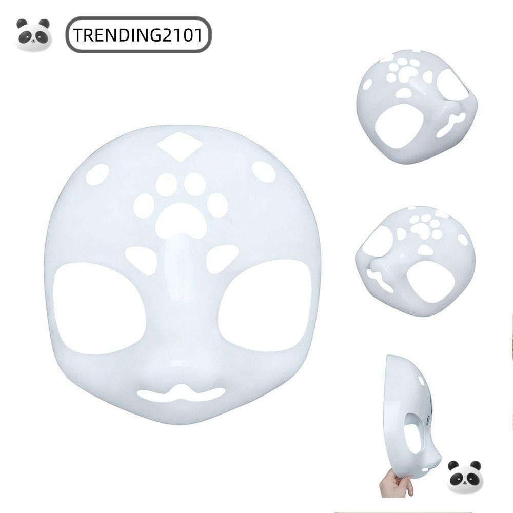 Skull ทรงหัวแมวน่ารักสำหรับคอสเพลย์ Kigurumi และ DIY Fursuit prop