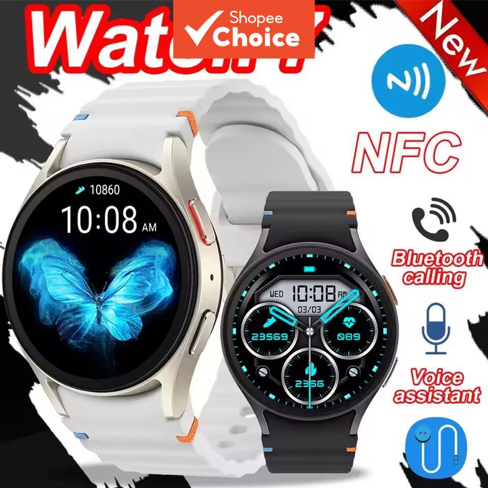 Samsung Galaxy Watch 7 Ultra: ตรวจวัดคลื่นไฟฟ้าหัวใจ/ออกซิเจนในเลือด, โทรผ่านบลูทูธ, ติดตามการนอนและออกกําลังกาย, กันน้ํา, GPS, หน้าจอ HD, รุ่นใหม่ปี 2025