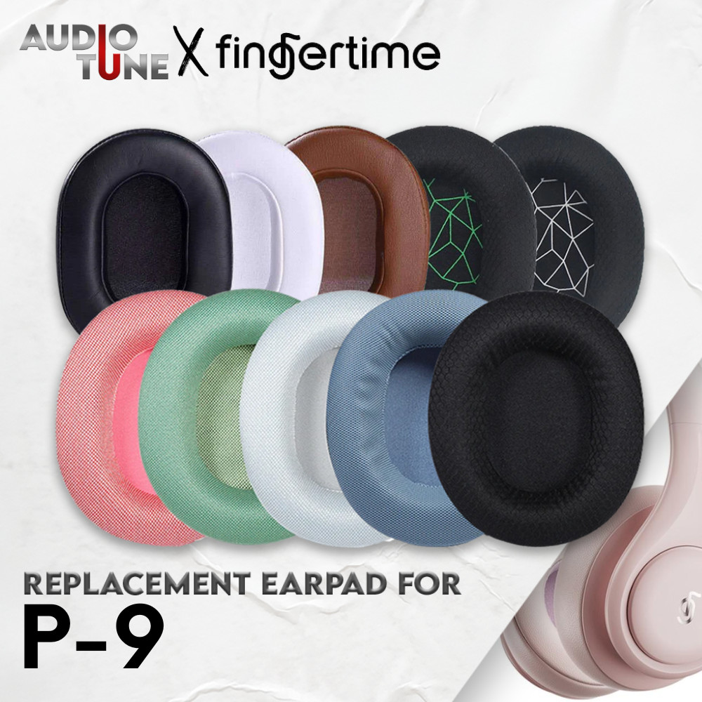 แผ่นรองหูฟัง Earcup Earcushion Fingertime P9 P 9 P-9 แผ่นโฟมโฟม