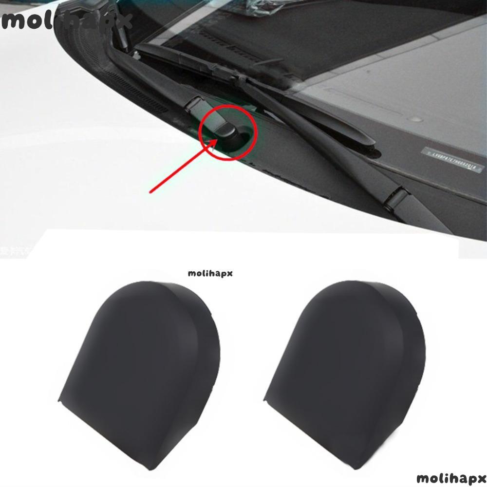MOLIH 2 ชิ้นแขนปัดน้ําฝน,พลาสติก 85292-0F010 Wiper Nut Cover, Rocker ฝาครอบสําหรับ Toyota Corolla Yaris Corolla Verso Auris