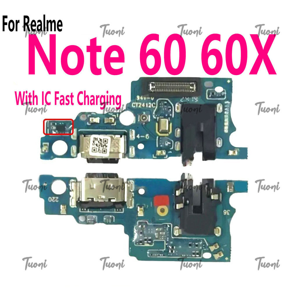 แท่นชาร์จสําหรับ Realme Note 60 60X พอร์ตชาร์จเร็ว RMX3933