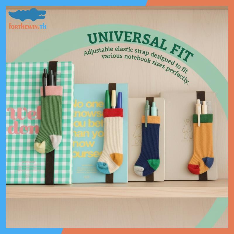Forthewin Kawaii Mini Sos สายรัดยืดหยุ่นสําหรับ Planner & Notebook Decor th