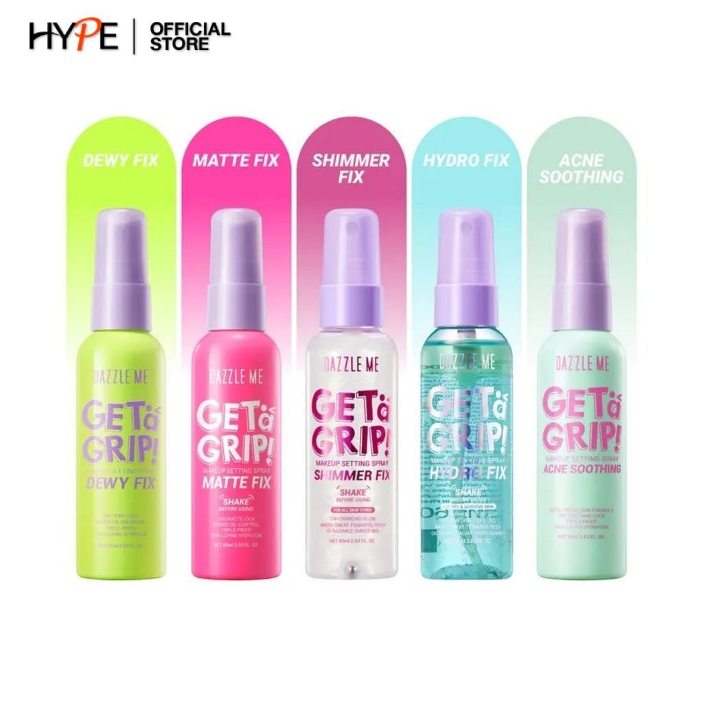 Dazzle Me Get a Grip! Makeup Setting Spray สเปรย์ ล็อคเมคอัพ เซ็ทเมคอัพ