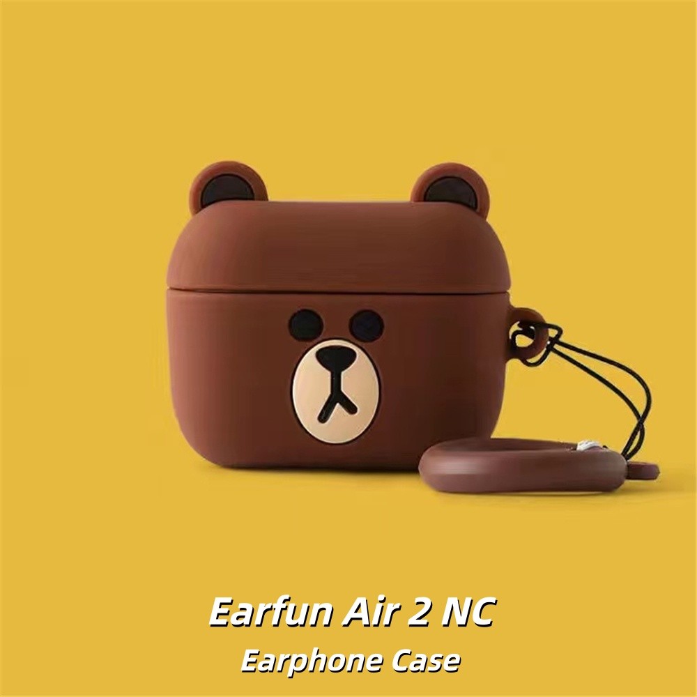 ReadyFor Earfun Air 2 NC Case Casing Soft Silicone Headphone Case Trend Cartoon Series