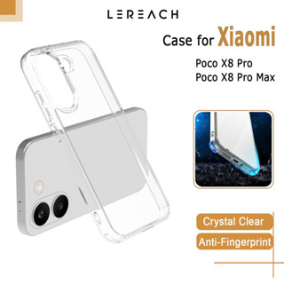 สําหรับ Xiaomi Poco X8 Pro Max กรณี Lereach คริสตัลเคสใสกันก…
