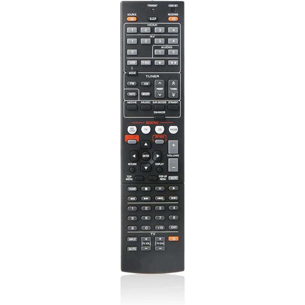สําหรับ Yamaha AV Receiver รีโมทคอนโทรล Universal RX-V367 RAV463 ZA11350 RX-V375 RX-V677 RX-V371 RAV