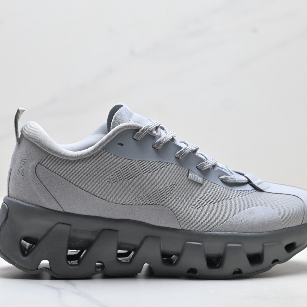 On Running x Kith K-Tech 1 รองเท้าวิ่งสําหรับผู้ชายและผู้หญิงรองเท้าผ้าใบ Unisex Couple Life รองเท้าลําลอง ZVCW NHZB ราคา ถูกที่สุด ดีลบีเคเค แกลเลอรีภาพที่ 5