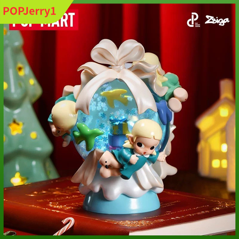 POPMART POPMART Zsiga Zsiga Gift Collection Winter Series รูป Mystery Box ของเล่นเครื่องประดับของขวั