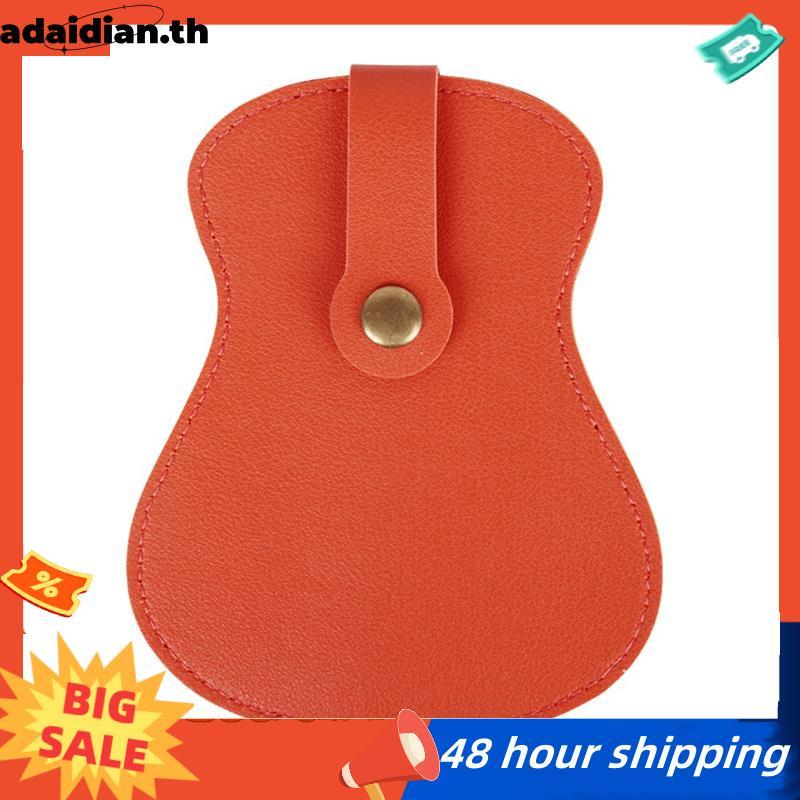 Guitar Pick Case Multi-Slot Guitar Pick Holder Guitar Pick Case for Sting Orange