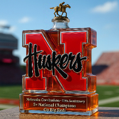 Longhorns Whiskey Bottle Corn Sheller Team commemorative decanter whiskey bottle