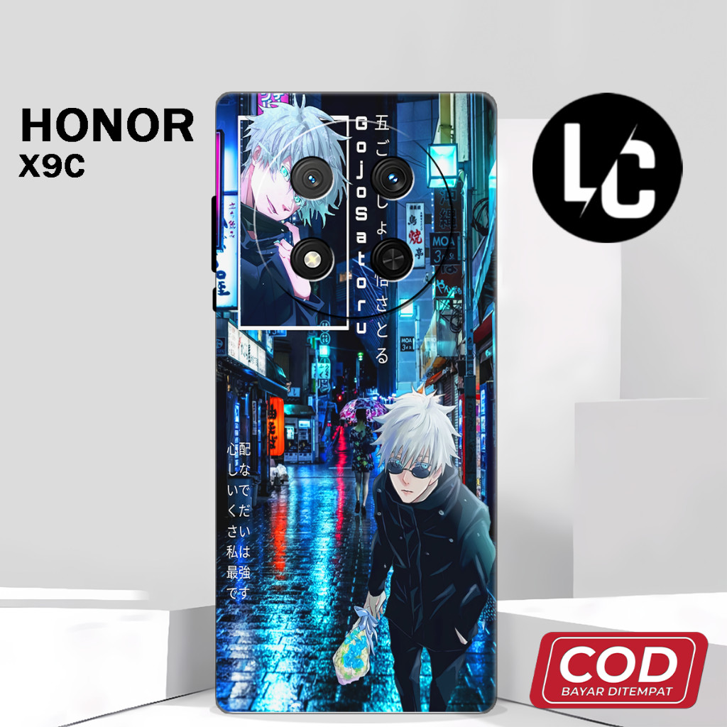 (AQ 35) ยืดหยุ่นยาง softcase สําหรับ Honor X9c l อะนิเมะ motif ปลอก l บทคัดย่อ l น่ารัก l Gamers l R