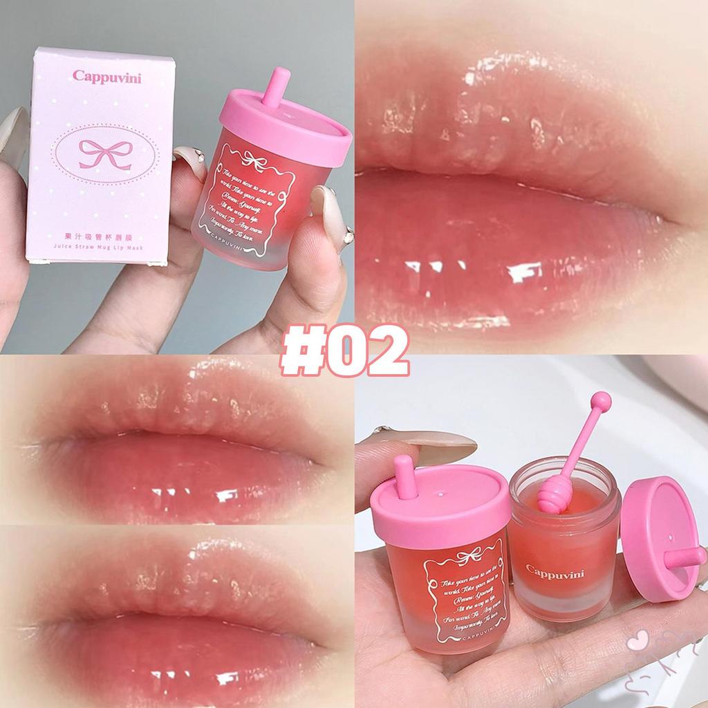 Hydrating Lip Balm Sleeping Lip Mask บํารุงข้ามคืน Treatment Lip Care สําหรับฤดูใบไม้ร่วงฤดูหนาว Lip