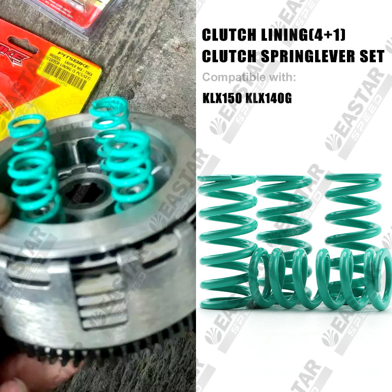 แผ่นคลัทช์และสปริงคลัทช์ for KLX150 / KLX140G / Dtracker 150 (5Lining+4Spring) ราคา ถูกที่สุด ดีลบีเคเค แกลเลอรีภาพที่ 7