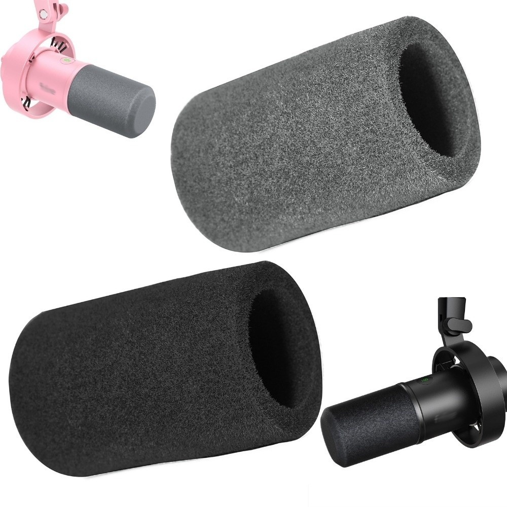 ไมโครโฟน Pop Filter สําหรับ Fifine K688 - ไมโครโฟนไมโครโฟนกระจกโฟมสําหรับการบันทึกและสตรีมมิ่งลดเสีย
