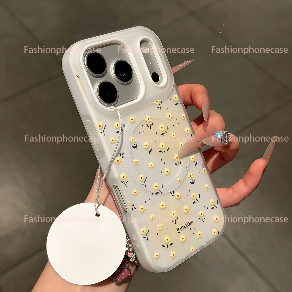 เคสแข็ง ลายการ์ตูน มีแม่เหล็ก ป้องกันรอย กันกระแทก เข้ากับ iPhone 12-17 Pro Max ทุกรุ่น XPGDCXK015