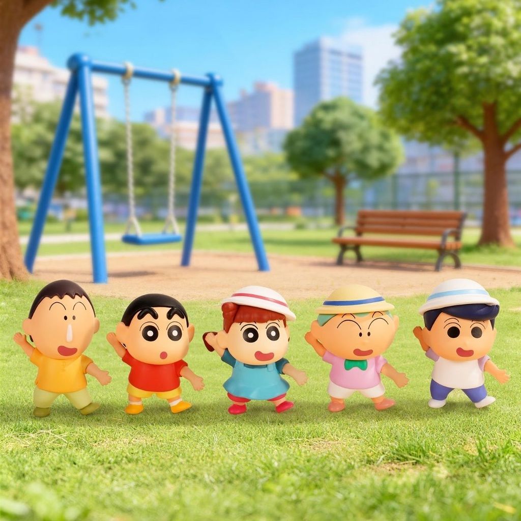 กลุ่มห้าคนเครยอนชินจัง!มาแล้ว!กล่องตาบอดของฉัน Kasugabe Defense Force เครื่องประดับอนุภาคน่ารักกล่องตาบอดห้าชิ้นแพ็ค ราคา ถูกที่สุด ดีลบีเคเค แกลเลอรีภาพที่ 3