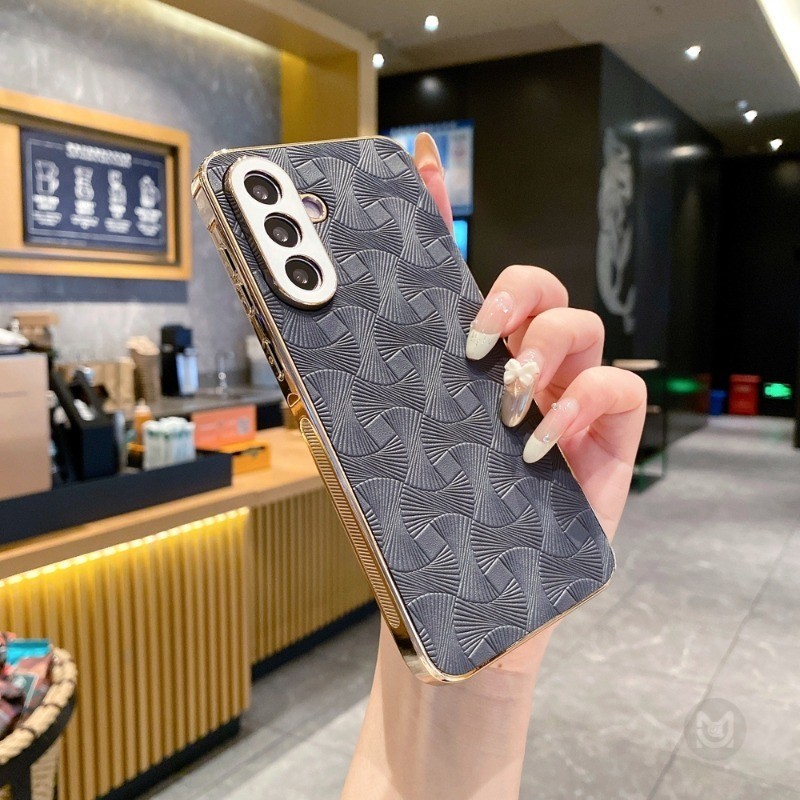 SAMSUNG ชุบสําหรับSamsung Galaxy A57 A37 A17 A07 A56 A36 A26 A16 A06 A55 A35 A25 A15 A14 A24 A34 A54 A53 4G 5Gกันกระแทกแขนป้องกันกล้องปกแข็ง ราคา ถูกที่สุด ดีลบีเคเค แกลเลอรีภาพที่ 5
