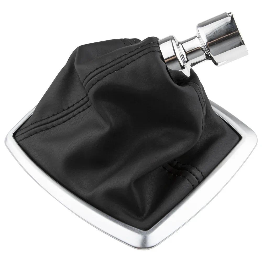 Cuff กรอบ Chrome อลูมิเนียม Gearshift ฝุ่นสําหรับ Ford Kuga I 08-12/C-Max 07-10 GB64637AA 8V4R-7P002