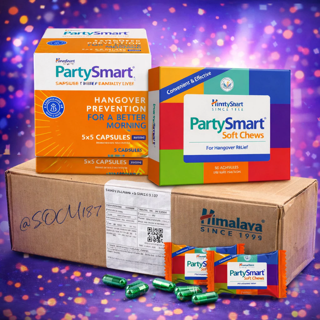 Himalaya Party Smart Capsules.