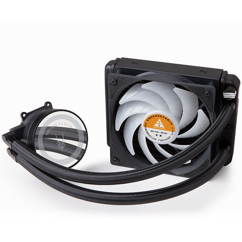 หม้อน้ำระบายความร้อนด้วยน้ำ cpu ชุดอุปกรณ์ระบายความร้อนด้วยน้ำสำหรับคอมพิวเตอร์แบบครบวงจร พร้อมระบบห