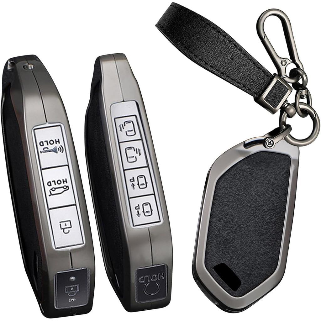 5/6/7/8/9 ปุ่ม Key Fob ฝาครอบพวงกุญแจ Fit สําหรับ Kia Key Shell Case Fit สําหรับ Kia Telluride EV9 P