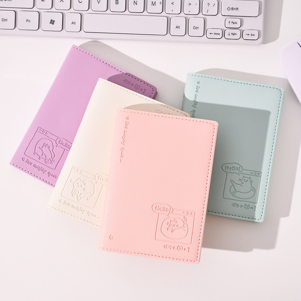 คู่มือ Merchanded Soft Leather Handbook Itinerary Planner สมุดบันทึกแบบพกพา Travel Planer ไดอารี่แบบ