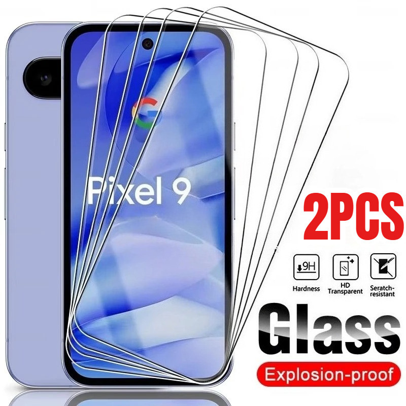 2PCS Clear HDฟิล์มแก้วสําหรับGoogle Pixel 7a 7 6a 6 5XL 5 5a Pro Black Edgeโทรศัพท์ป้องกันหน้าจอสําหรับGoogle Pixel 10 9a 9 8a 8 Pro XL Anti Spyความเป็นส่วนตัวฟิล์มกระจกนิรภัย
