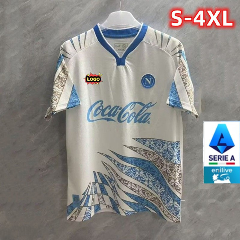 เสื้อฟุตบอลฝึกซ้อม Napoli ไซส์ 25/26