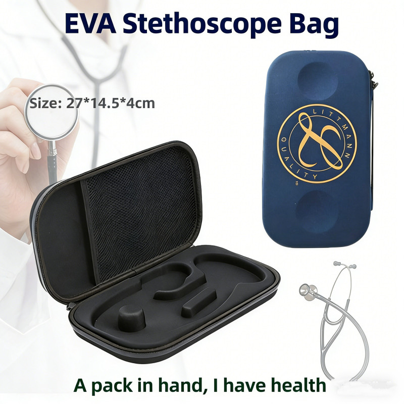 กล่องเก็บหูฟังแพทย์ Stethoscope EVA กันกระแทก พกพาสะดวก สำหรับ 3M Littmann