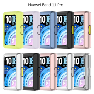 ใหม่ PC Hard Edge สําหรับ Huawei band 11 11Pro 10 9 8 ฝาครอบป้องกันสําหรับ Huawei band 11 Pro band อุปกรณ์เสริม
