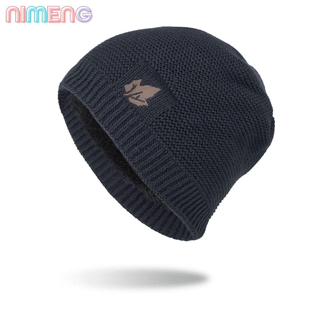 NIMENG Beanie Hat Hip Hop Hat Cuff Beanie Warm Bone